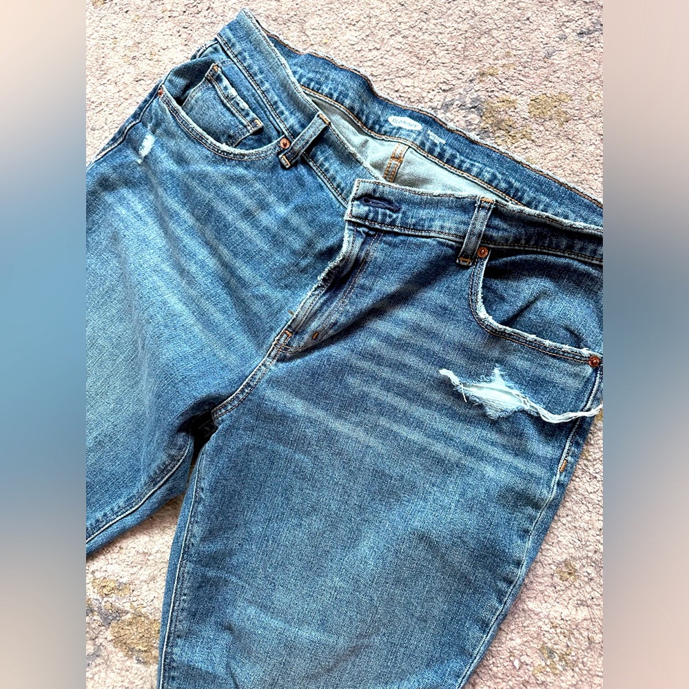 Old Navy Boyfriend Jeans, Size 12